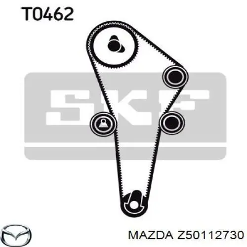 Z50112730 Mazda ролик ременя грм, паразитний