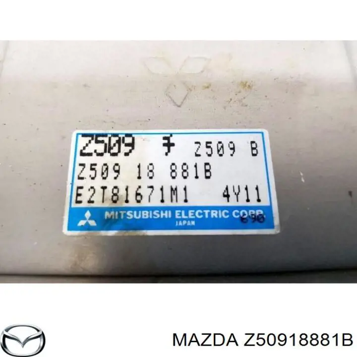 Z50918881B Mazda 