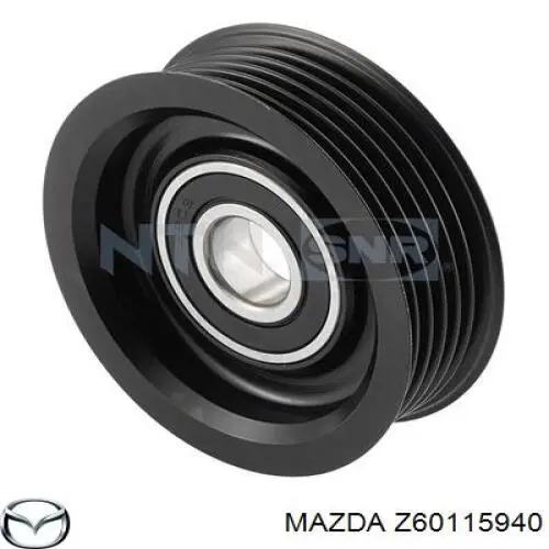 Ролик приводного ременя, паразитний Z60115940 Mazda
