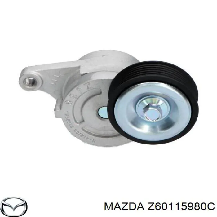 Z60115980C Mazda натягувач приводного ременя