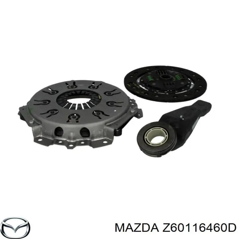 Z60116460D Mazda диск зчеплення