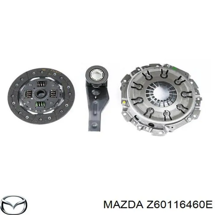 Z60116460E Mazda диск зчеплення