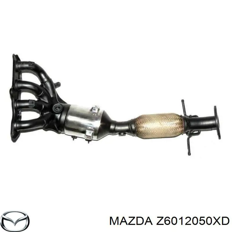 Z6012050XD Mazda конвертор-каталізатор (каталітичний нейтралізатор)