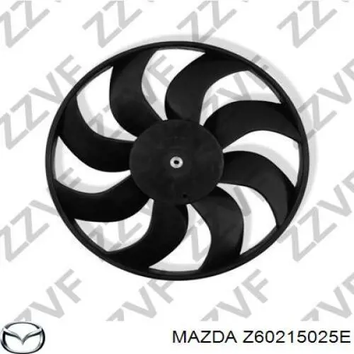 Дифузор радіатора охолодження, в зборі з двигуном і крильчаткою Mazda Z60215025E ціна, від 81.80 USD
