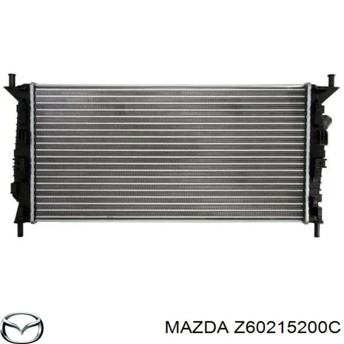 Радіатор основний Mazda Z60215200C ціна, від 55.59 USD