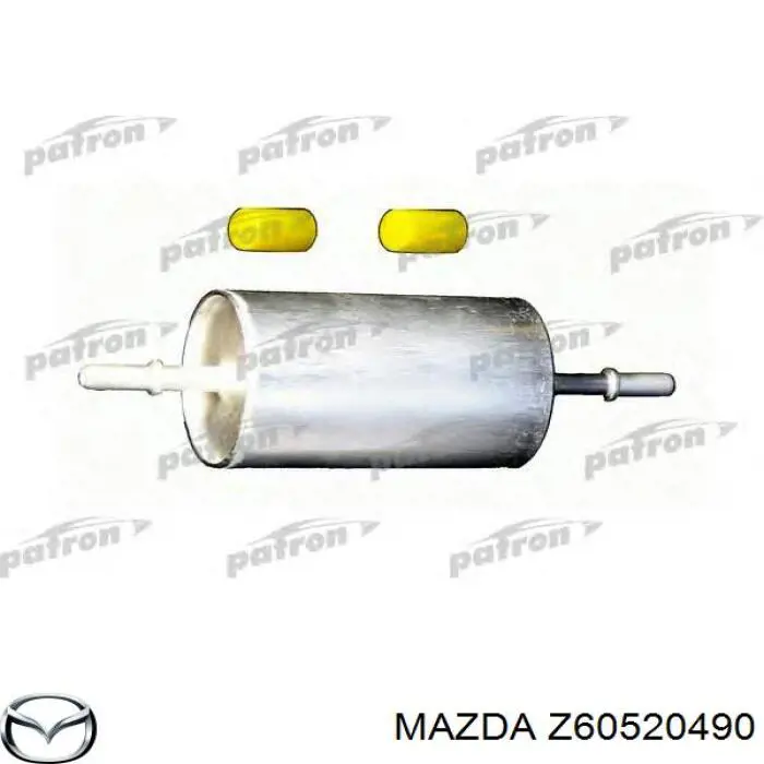 Фільтр тонкого очищення палива Mazda Z60520490 ціна, від 9.07 USD