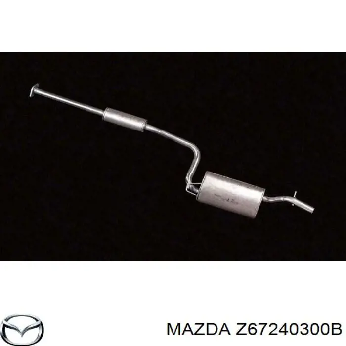 Глушник, середня і задня частина Mazda Z61540300B ціна, від 23.87 USD
