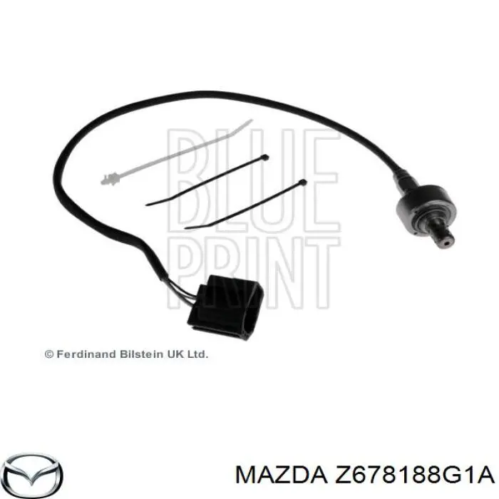 Z678188G1A Mazda лямбдазонд, датчик кисню до каталізатора