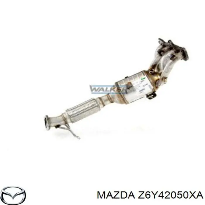 Купити Z6Y42050XA Mazda Перетворювач відпрацьованих газів