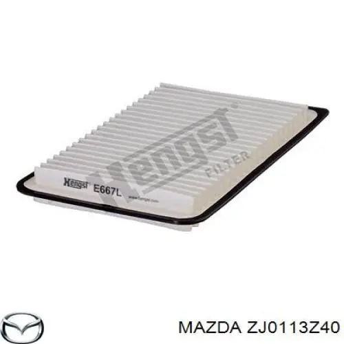 Купити ZJ0113Z40 Mazda Автомобільний фільтр повітря