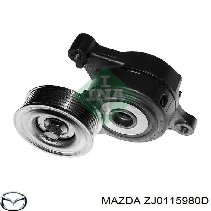 Купити ZJ0115980D Mazda Натягувач приводного ременя