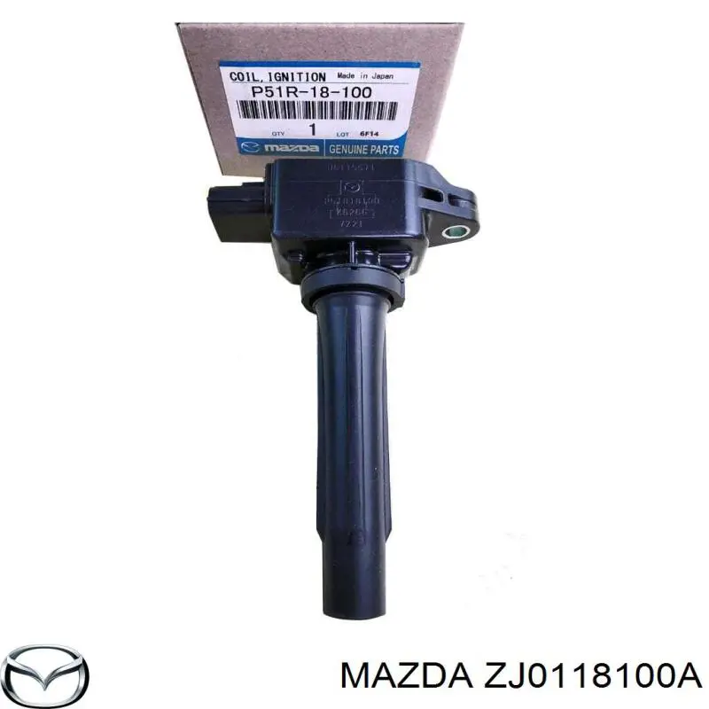 ZJ0118100A Mazda котушка запалювання