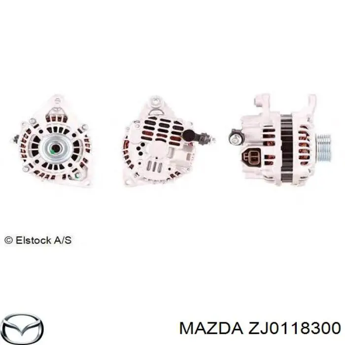 Генератор Mazda ZJ0118300 ціна, від 45.61 USD