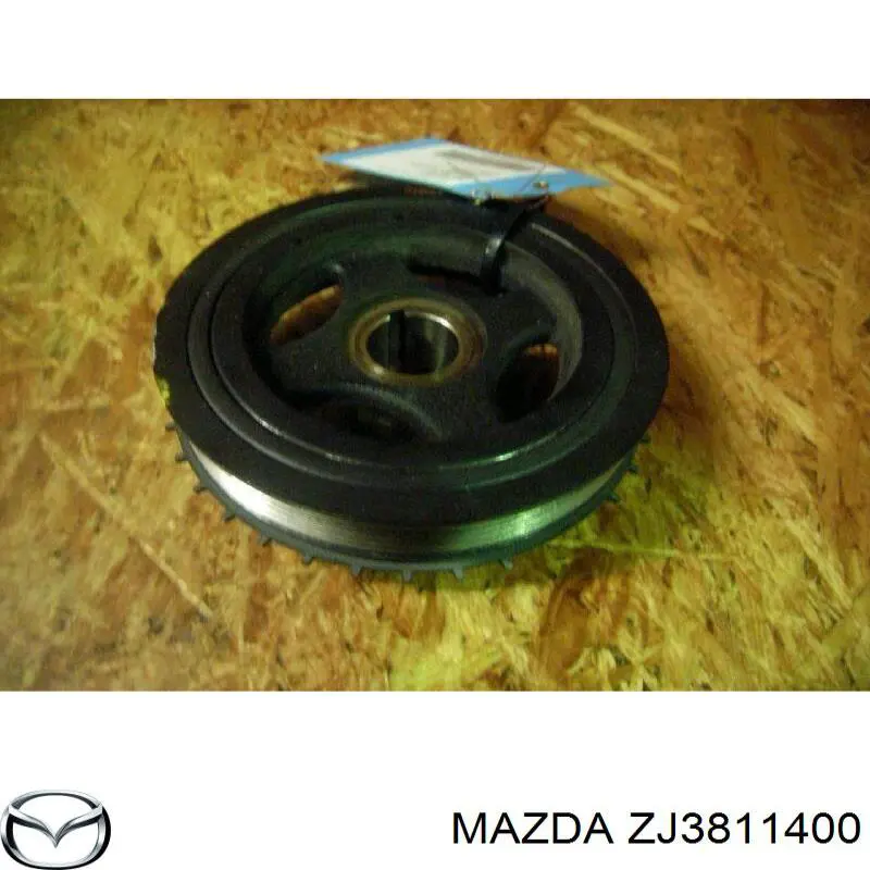Шків колінвала (демпфер ) Mazda ZJ3811400 ціна, від 64.22 USD