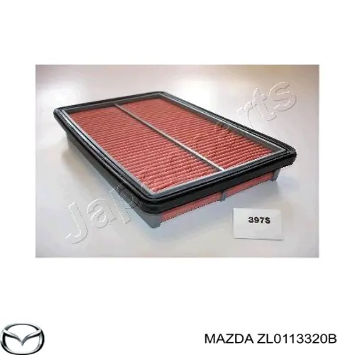 Корпус повітряного фільтра Mazda ZL0113320B ціна, від 9.75 USD