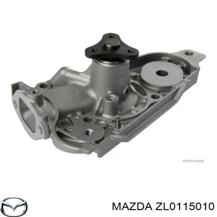 ZL0115010 Mazda помпа водяна, (насос охолодження)