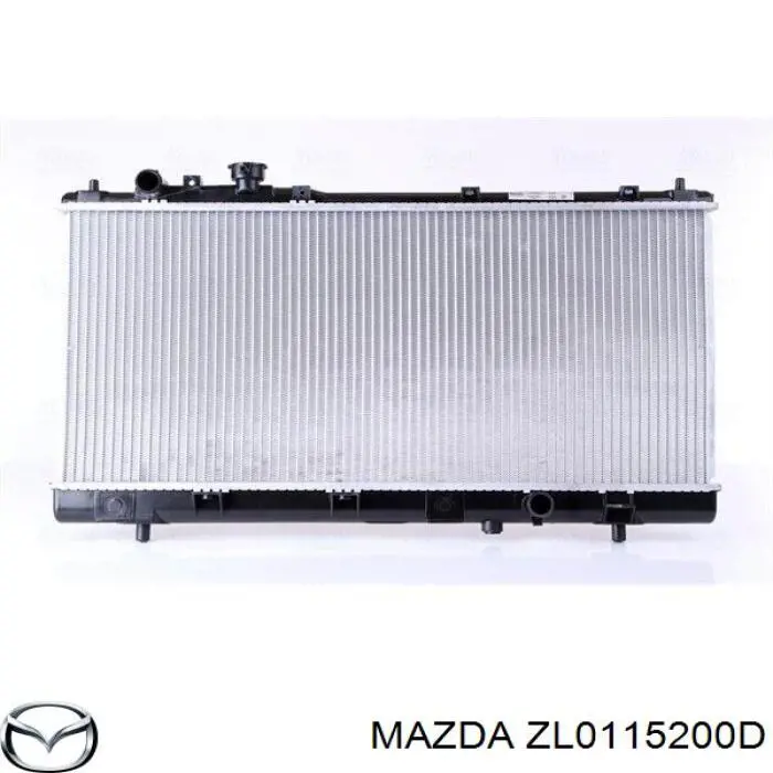 Радіатор охолодження Mazda ZL0515200