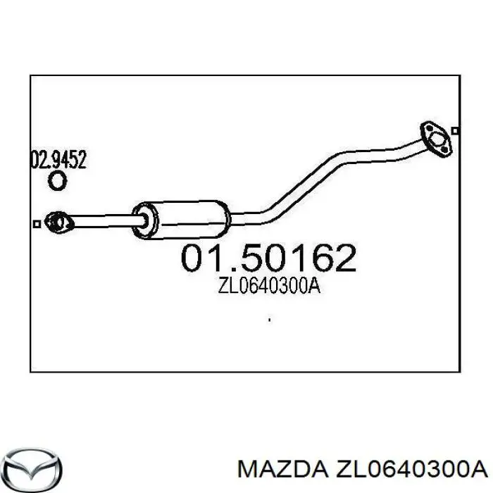 ZL0640300A Mazda 