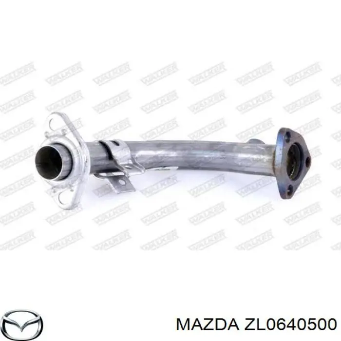 Купити ZL0640500 Mazda Труба приймальна (штани) глушника, передня