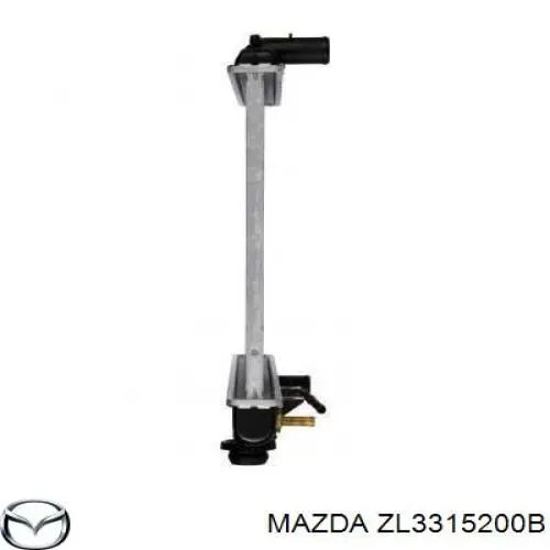 ZL3315200 Mazda Радіатор охолодження двигуна