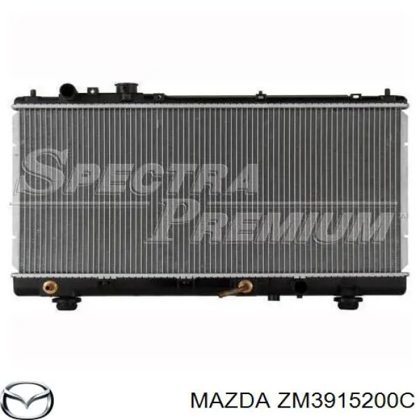 ZM3915200C Mazda радіатор охолодження двигуна