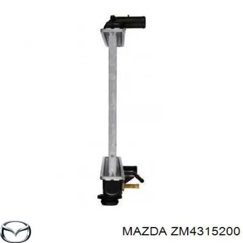 Радіатор основний Mazda ZM4315200 ціна, від 56.50 USD