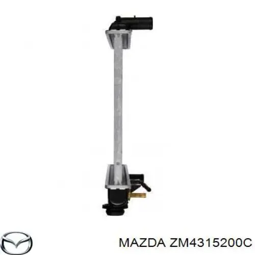 ZM4315200C Mazda радіатор охолодження двигуна