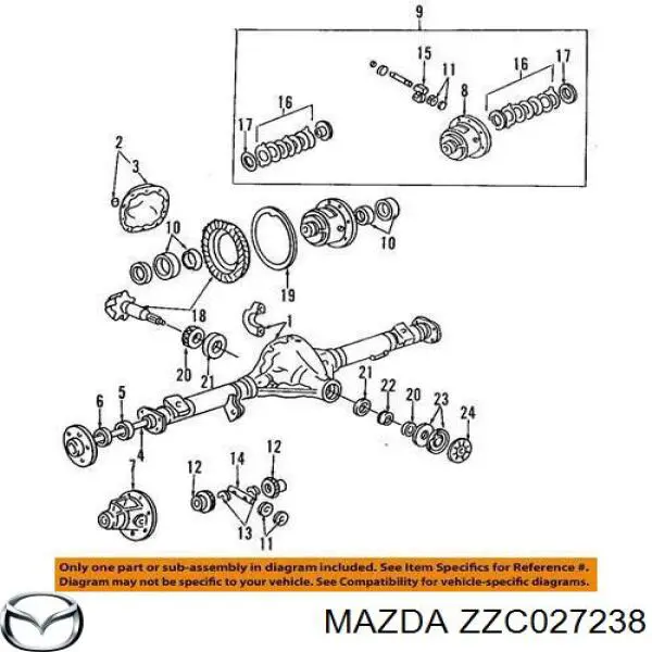 Сальник піввісі переднього моста, лівої Ford 3678276 ціна, від 32.98 USD