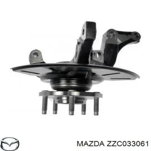 Маточина колеса передня Mazda EC0133060C ціна, від 287.12 USD