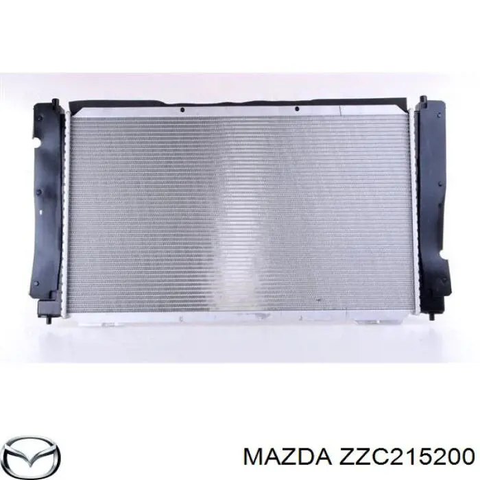 ZZC215200 Mazda радіатор охолодження двигуна