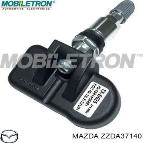ZZDA37140 Mazda датчик тиску повітря в шинах