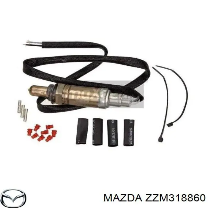 ZZM318860 Mazda лямбда-зонд, датчик кисню після каталізатора, правий