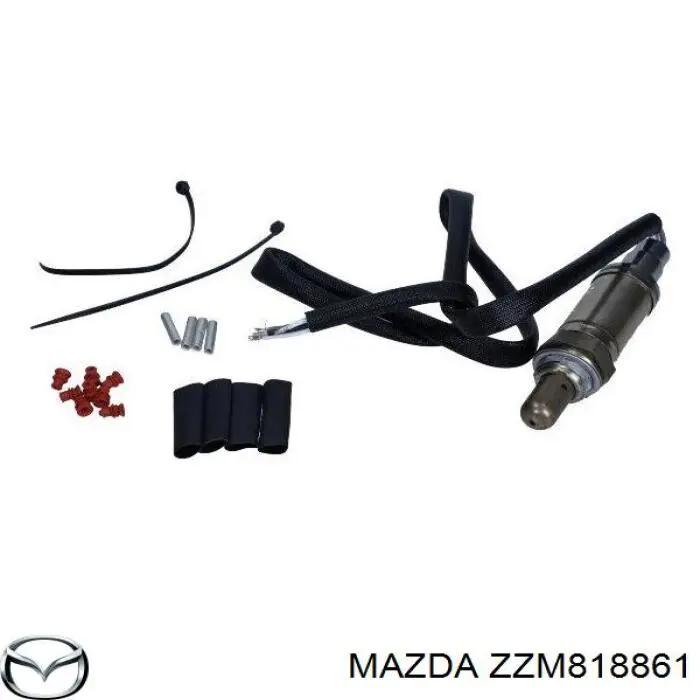 ZZM818861 Mazda лямбда-зонд, датчик кисню після каталізатора, правий