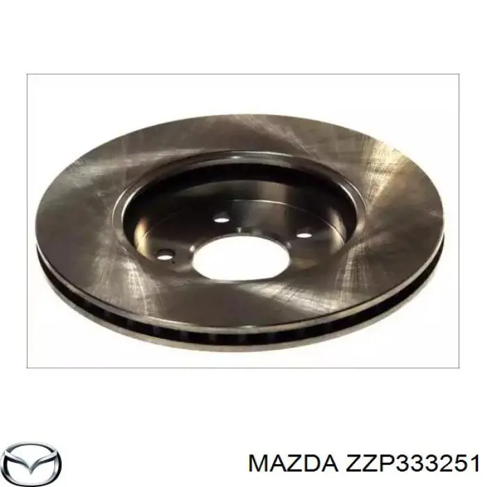 ZZP333251 Mazda диск гальмівний передній