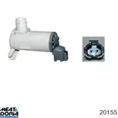 Електропомпа омивача заднього скла Tqparts TQ17077 ціна, від 14.15 USD