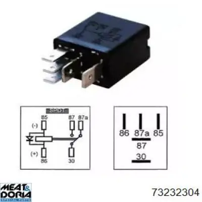 Реле стартера 73232304 Meat&Doria