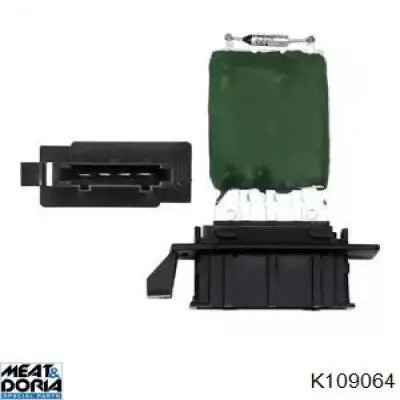 Резистор (опір) пічки, обігрівача салону K109064 Meat&Doria