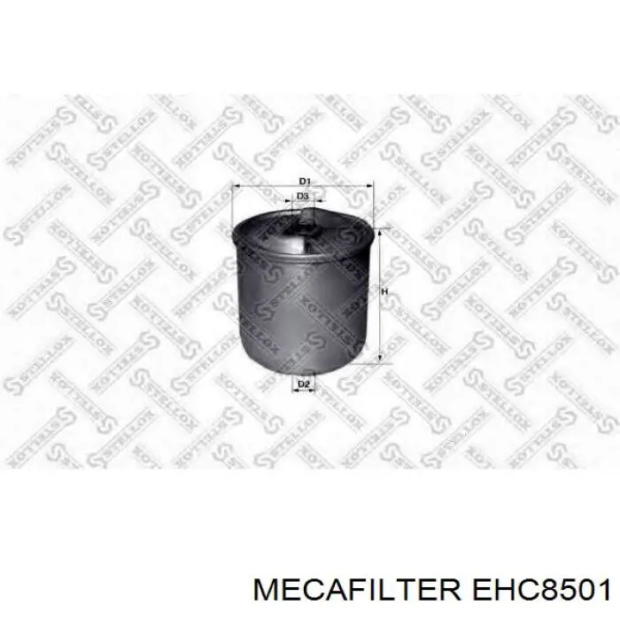 EHC8501 Mecafilter фільтр масляний