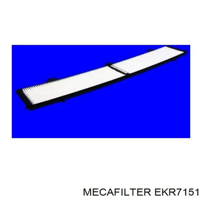Повітряний фільтр салону Mecafilter EKR7151