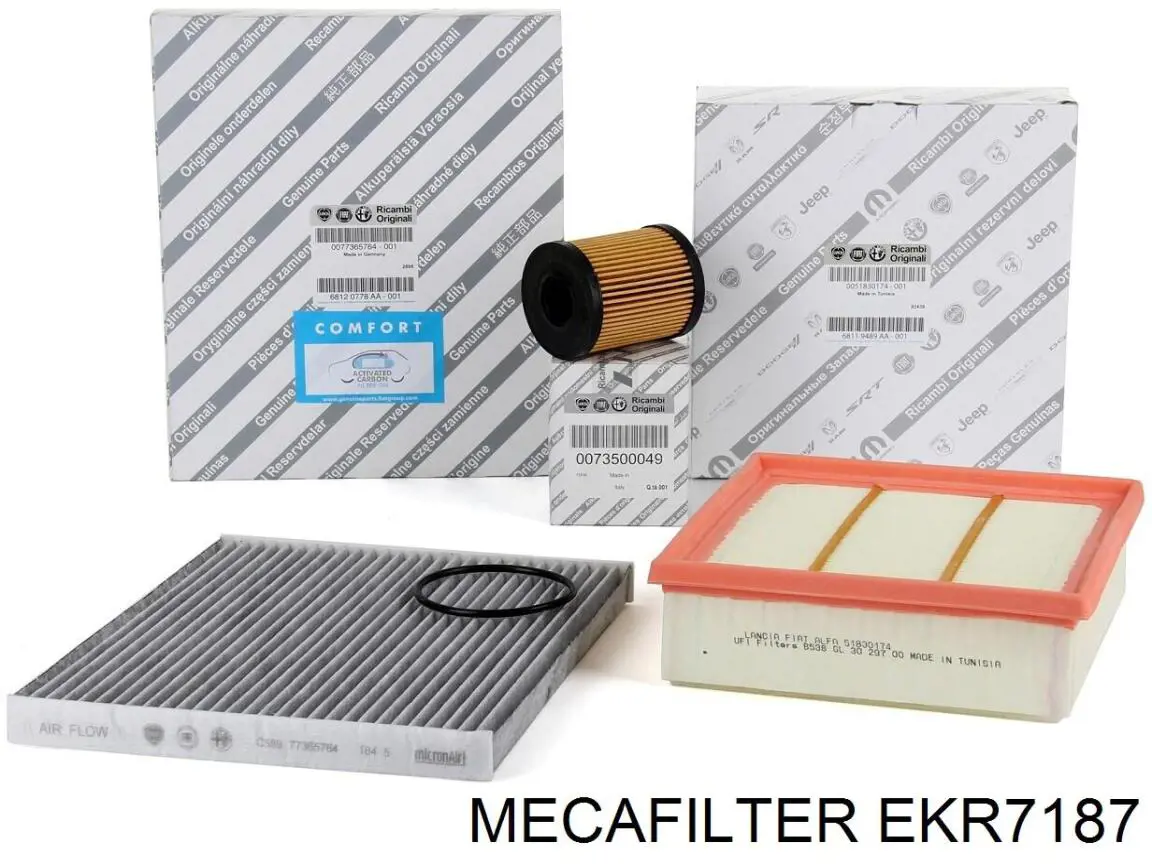 EKR7187 Mecafilter фільтр салону