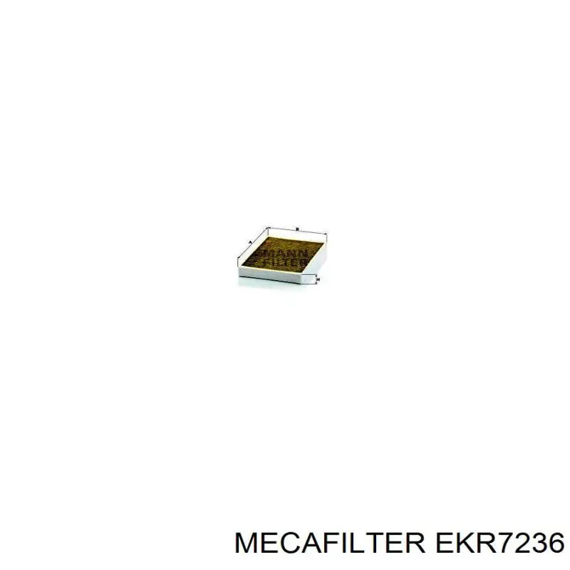 Фільтр салону EKR7236 Mecafilter