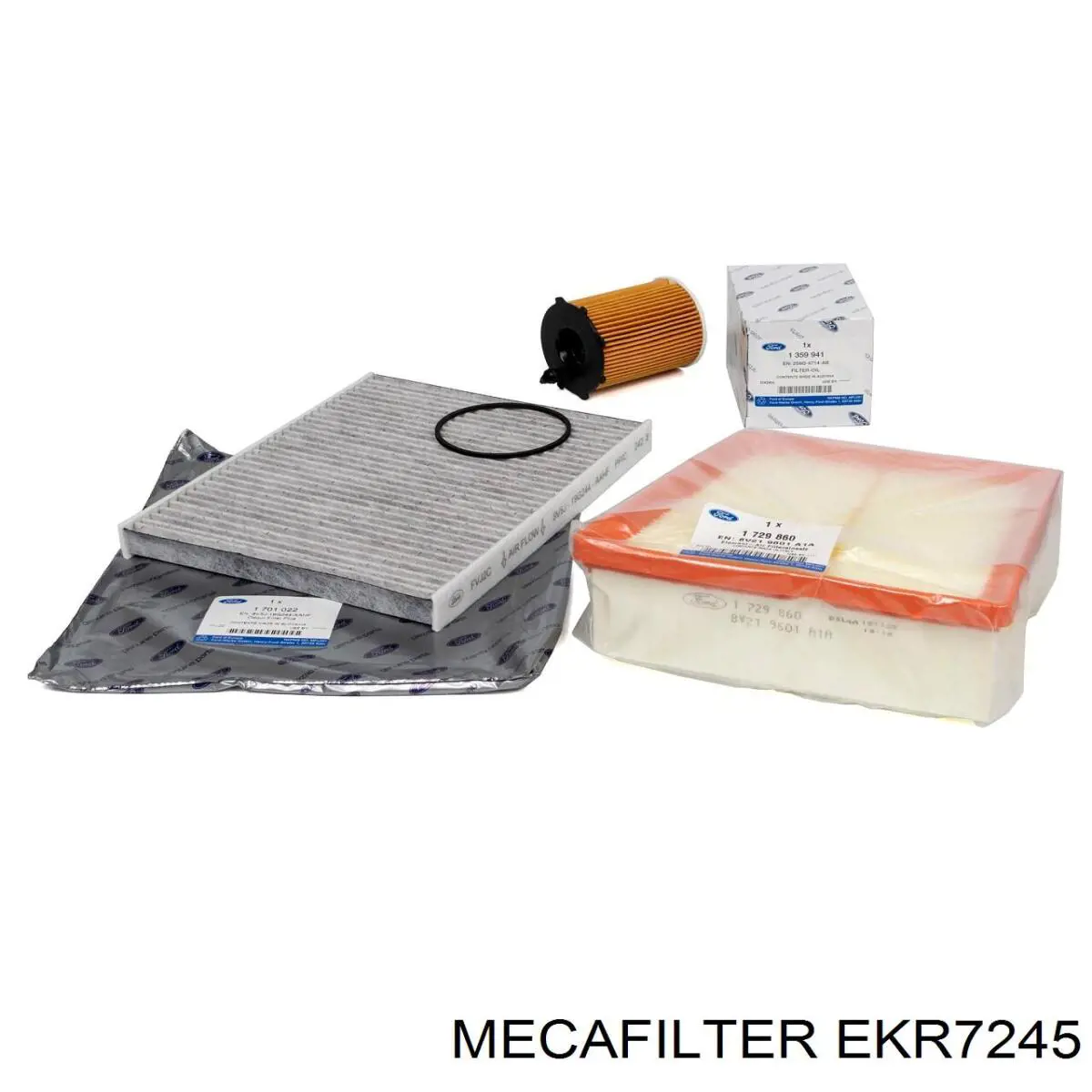 EKR7245 Mecafilter фільтр салону