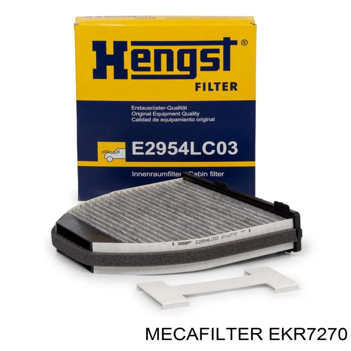 EKR7270 Mecafilter фільтр салону