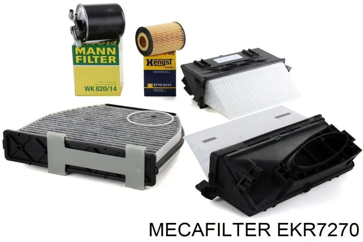 Фільтр повітряний обігрівача Mecafilter EKR7270 ціна, від 21.78 USD