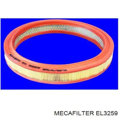 EL3259 Mecafilter Повітряний фільтр двигуна
