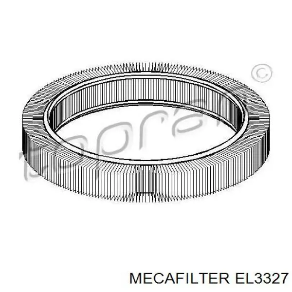 Елемент повітряного фільтра Mecafilter EL3327 ціна, від 8.25 USD