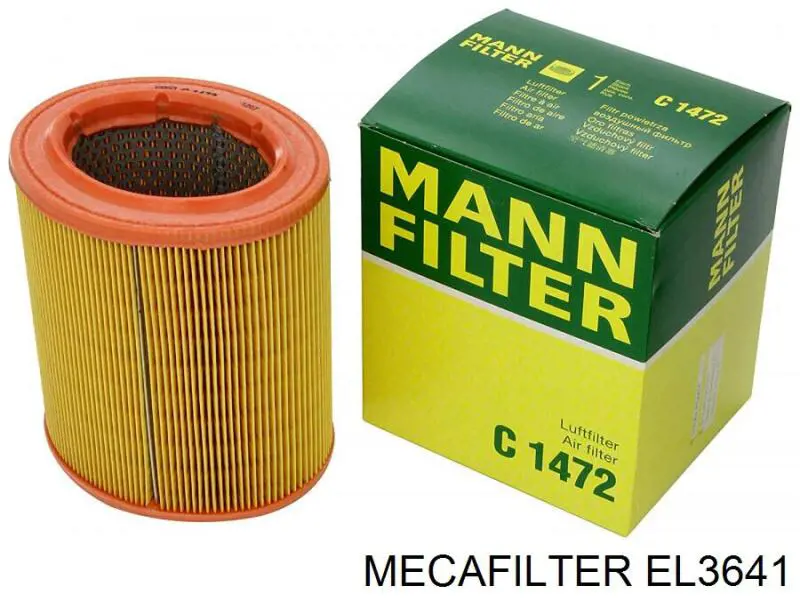 Повітряний фільтр EL3641 Mecafilter