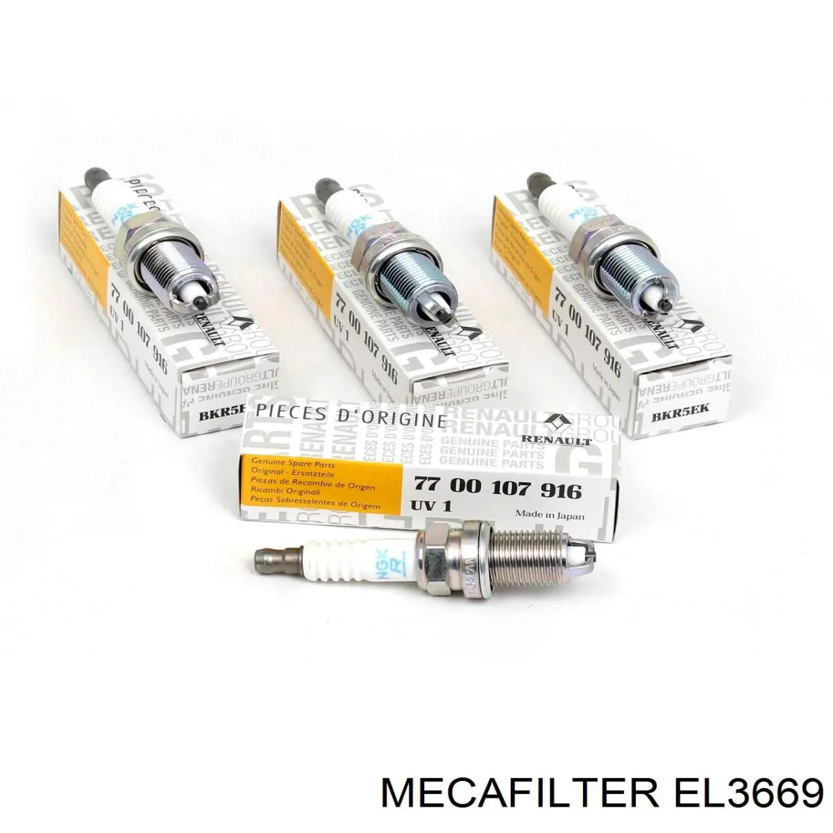 Фільтр повітряний Mecafilter EL3669