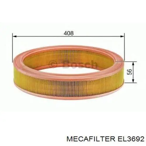 EL3692 Mecafilter фільтр повітряний