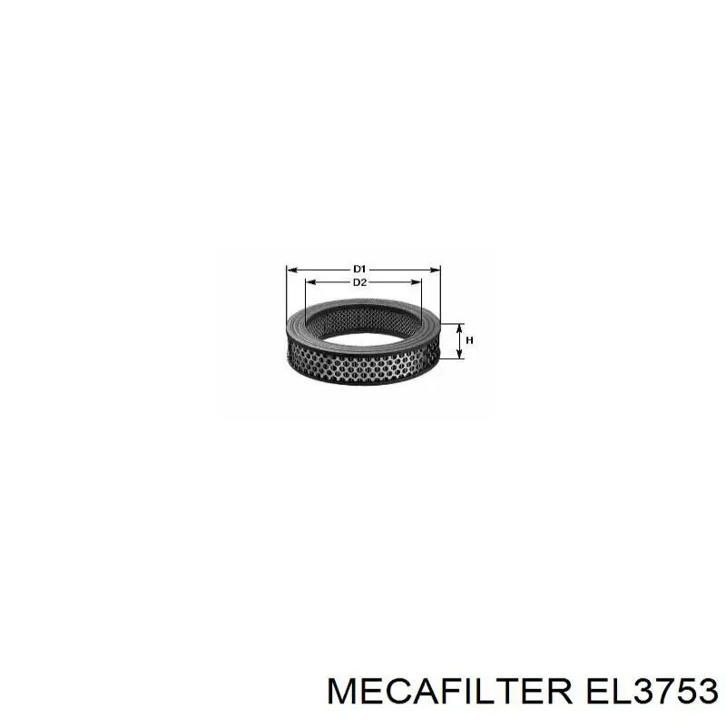 EL3753 Mecafilter фільтр повітряний